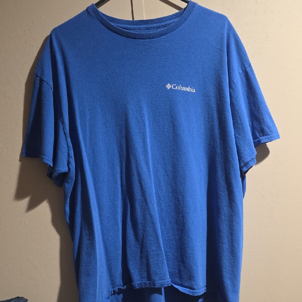 Columbia Men's Vibrant Blue Short Sleeve Tee